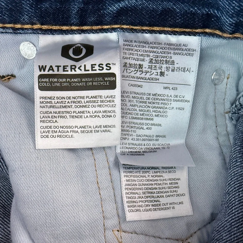 Levi's 517 Bootcut Jeans Mens 32x32 Blue Denim Western Cowboy Americana NWT
